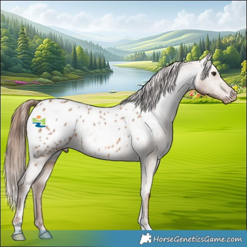 Horse Color:Red Dun Appaloosa 