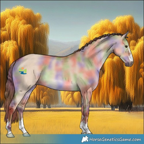 Horse Color:Nacre Red Dun 