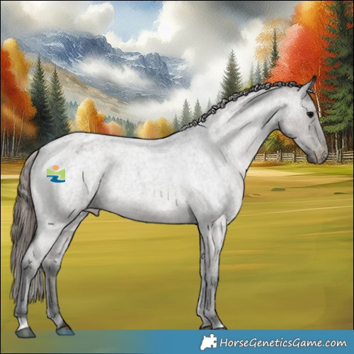 Horse Color:Grullo Roan Appaloosa Rabicano 