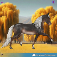 Horse Color:Liver Chestnut Mushroom 