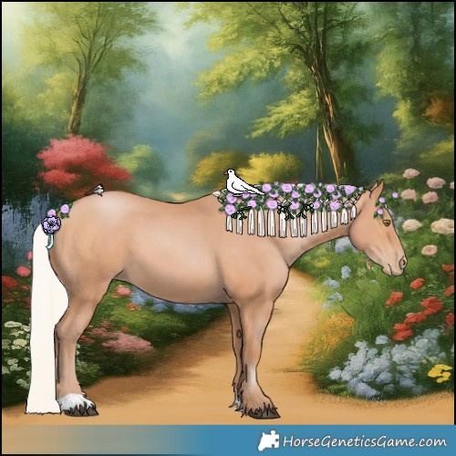 Horse Color:Silver Bay Pearl 