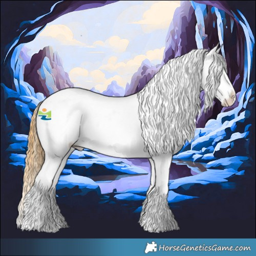 Horse Color:White Spotted Buckskin Dun Splash Appaloosa 