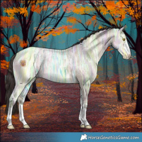 Horse Color:Sable Champagne Ice Dun Brindle 