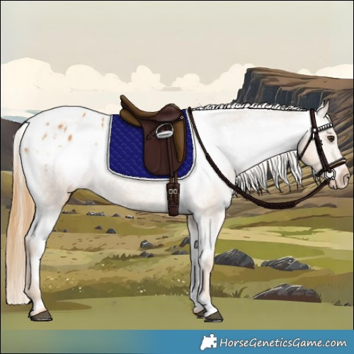 Horse Color:Chestnut Appaloosa 