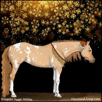 Horse Color:White Spotted Red Dun Tobiano 