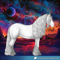 Horse Color:Silver Smoky Creme Dun Blanket 