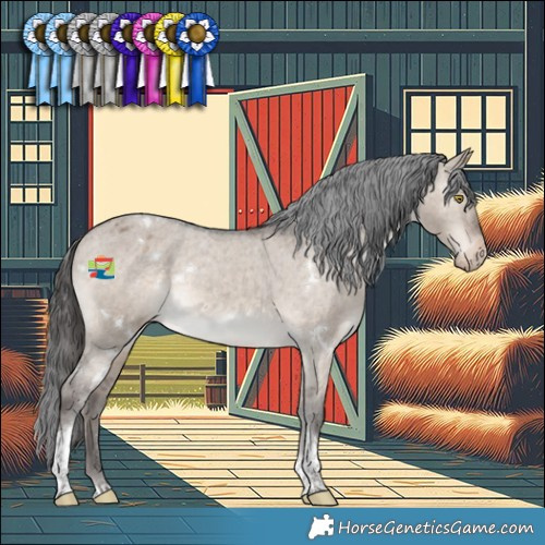 Horse Color:White Spotted Brown Dun Tobiano Appaloosa Rabicano 