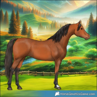 Horse Color:Bay 