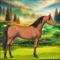 Horse Color:Bay 
