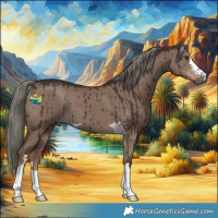 Horse Color:Liver Red Dun Mushroom Brindle 