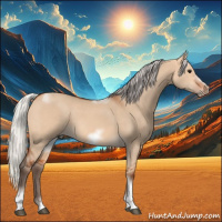 Horse Color:Silver Bay Dun Sabino Tobiano Frame Rabicano