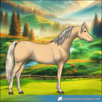 Horse Color:Palomino Roan 