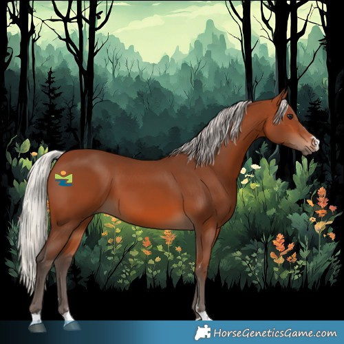 Horse Color:Silver Brown 