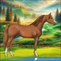 Horse Color:Chestnut 