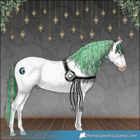 Horse Color:Painted Brown Ice Splash Tobiano Frame Rabicano 