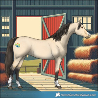 Horse Color:Buckskin Dun 