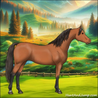 Horse Color:Bay 
