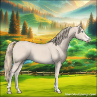 Horse Color:Smoky Creme 