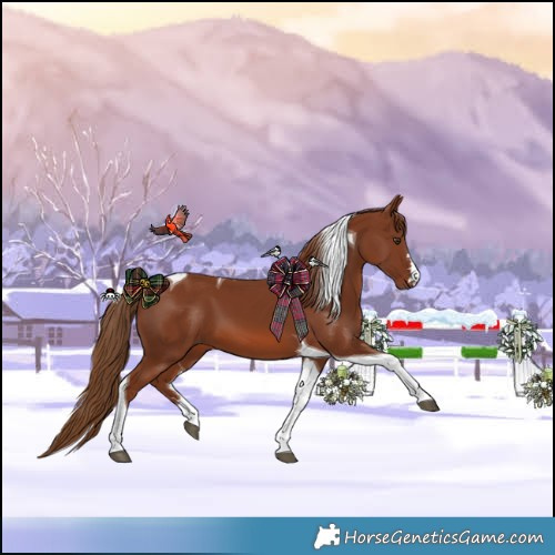 Horse Color:Chestnut Tobiano 