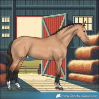 Horse Color:Bay Dun 