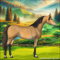 Horse Color:Buckskin