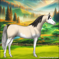 Horse Color:Buckskin Roan Dun Splash