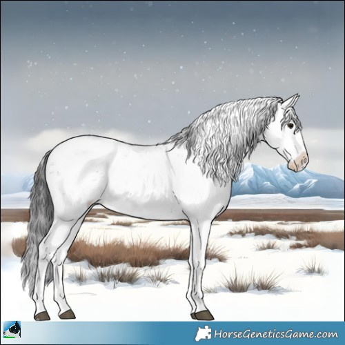 Horse Color:Smoky Black Sabino Rabicano 