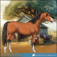 Horse Color:Bay 