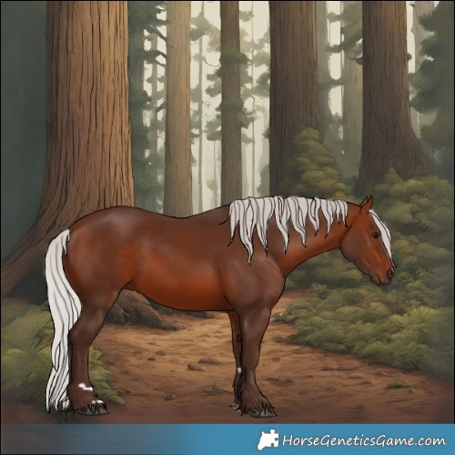 Horse Color:Silver Brown 