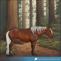 Horse Color:Silver Brown 