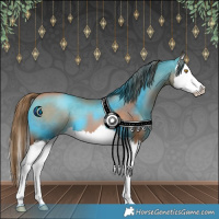 Horse Color:Brown Pearl Splash 