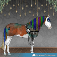 Horse Color:Painted Bay Splash 