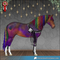 Horse Color:Painted Brown 