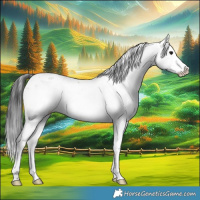 Horse Color:Grullo Sabino Splash