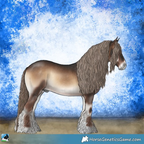 Horse Color:Liver Red Onyx Rabicano 