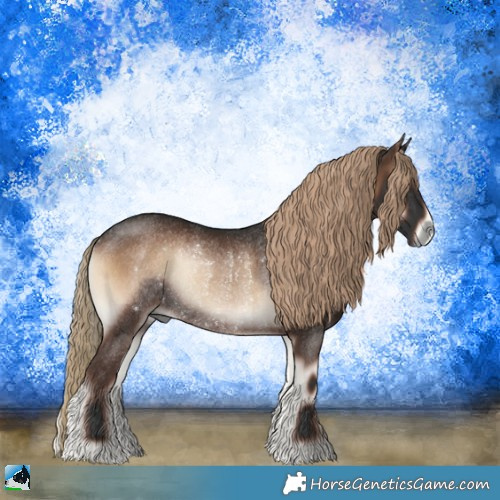 Horse Color:Liver Red Onyx Rabicano 