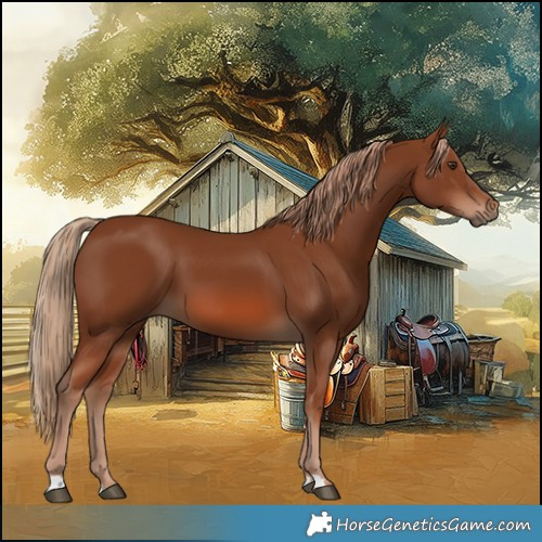 Horse Color:Chestnut 