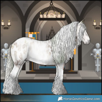 Horse Color:Gray Watercolor Silver Grullo Splash Tobiano Appaloosa  and Silver Blue Onyx Tobiano Appaloosa 