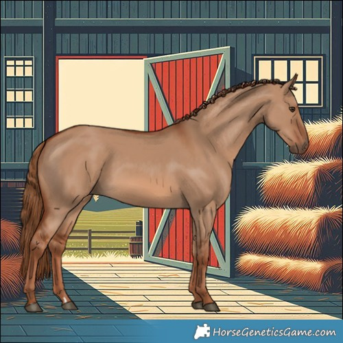 Horse Color:Red Dun 
