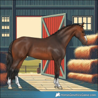 Horse Color:Bay 