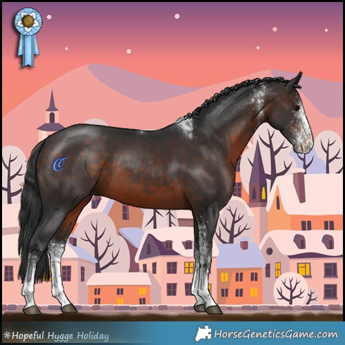Horse Color:White Spotted Brown Tobiano Rabicano 