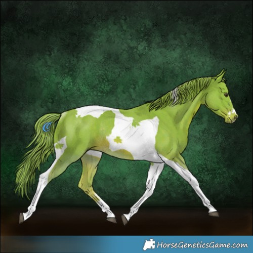 Horse Color:Watercolor Chestnut Tobiano Rabicano