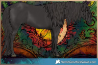 Horse Color:Smoky Black 