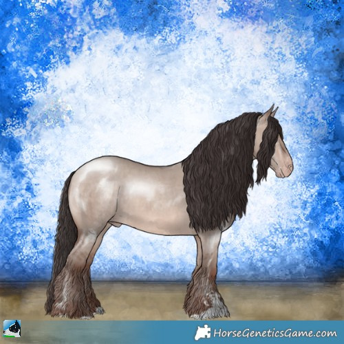 Horse Color:Sable Champagne Dun Mushroom Sabino Rabicano Brindle 