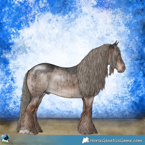 Horse Color:Liver Red Dun Mushroom Brindle 
