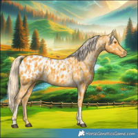 Horse Color:Palomino Appaloosa  and Palomino Appaloosa 