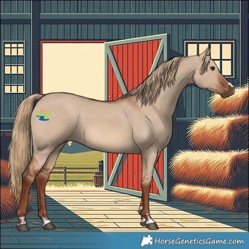 Horse Color:Red Dun 