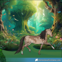 Horse Color:Liver Red Dun  and Liver Red Dun 