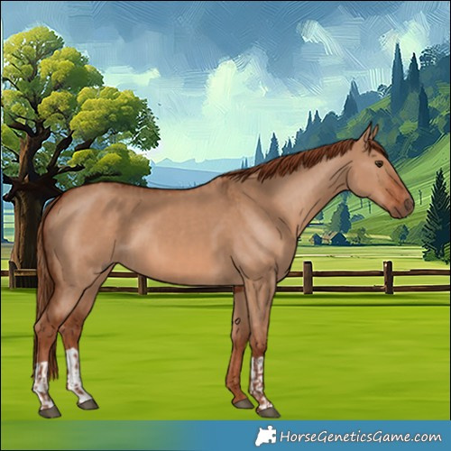 Horse Color:Red Dun and Red Dun