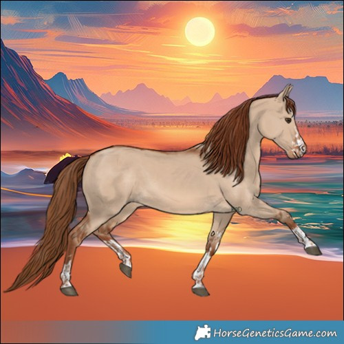 Horse Color:Red Dun  and Red Dun 